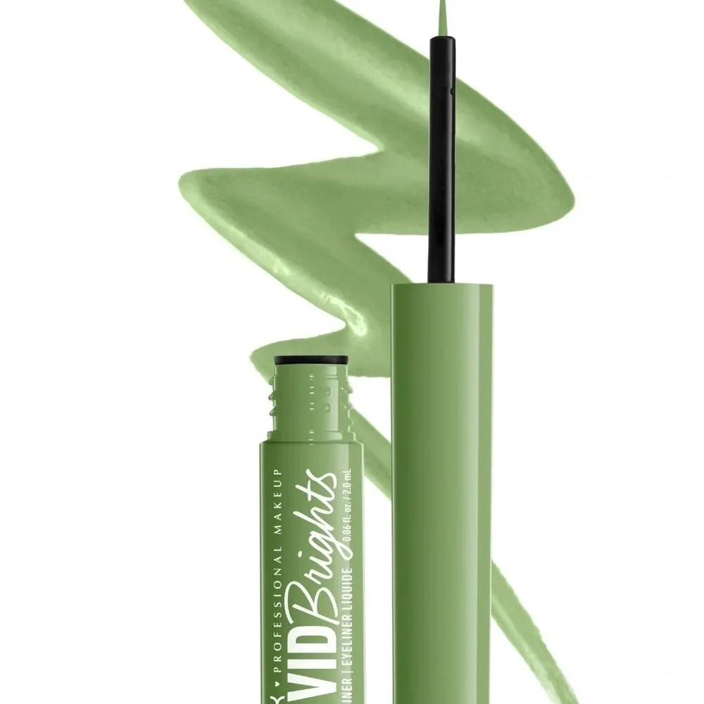 4 NYX Professional Makeup Vivid Bright Matte Liquid Eyeliners